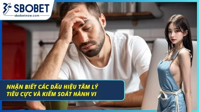 Minh họa kiểm soát cảm xúc và tâm lý khi tham gia cược