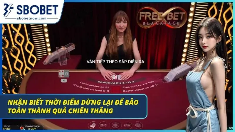 Người chơi dừng cược đúng lúc để bảo toàn lợi nhuận