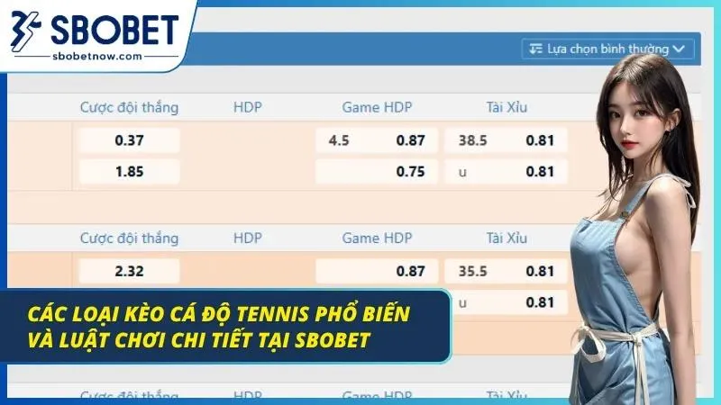 Các dạng kèo phổ biến