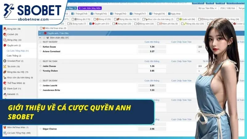 Cá cược quyền anh mang đến trải nghiệm thú vị