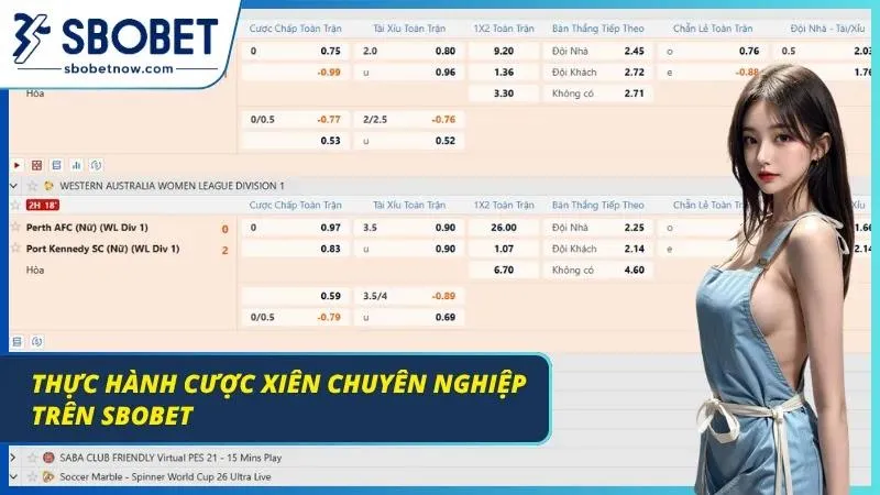 Màn hình quản lý và theo dõi trạng thái các vé cược đang chạy