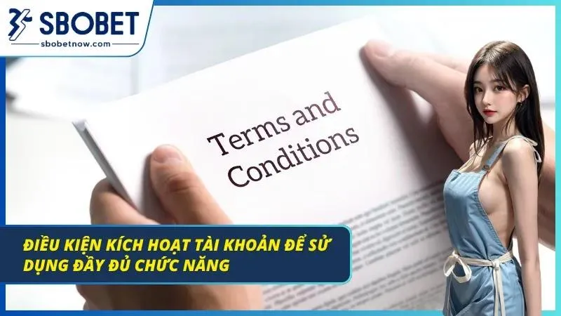 Tài khoản được kích hoạt để mở khóa đầy đủ chức năng