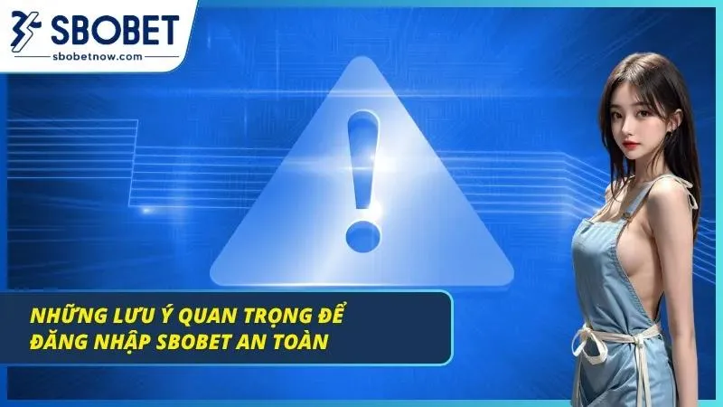 Hệ thống gửi thông báo về lưu ý khi đăng nhập