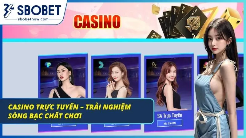 Không khí live casino mang lại trải nghiệm giải trí sống động hơn