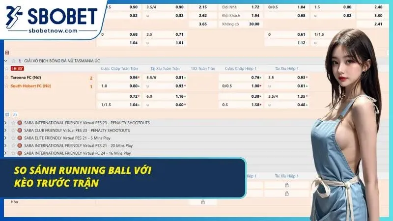 Tốc độ thay đổi tỷ lệ cược là điểm hấp dẫn của cược live