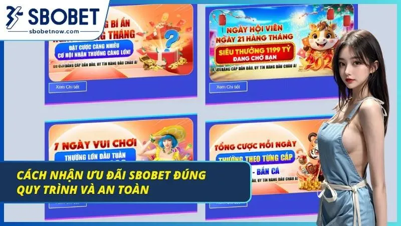 Hệ thống hiển thị trạng thái nhận thưởng sau khi thao tác thành công