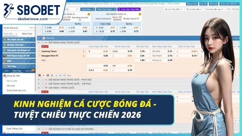 Kinh nghiệm cá cược bóng đá
